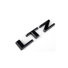 2019-2022 Chevrolet LTZ Emblem Badge 3D Matte Black silverado 15925503