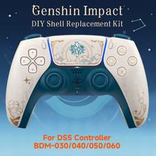 Custom Genshin Impact Replacement Faceplate for PS5 Controller | FITS ALL MODELS