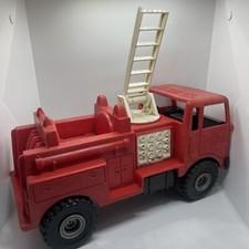 Vintage 1979 Mattel Red Firetruck Genuine Tuff Stuff Toy USA