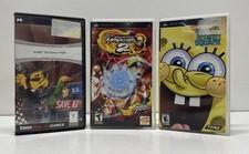 Sony PSP Bundle: Naruto Ultimate Ninja Heroes 2, SpongeBob SquarePants & Avatar