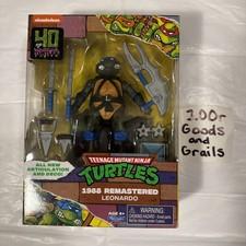 Teenage Mutant Ninja Turtles 4” Remastered Leonardo Action Figure by Playmates