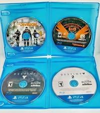 Division Destiny Sony PlayStation 4 PS4 Games Lot Bundle of 4 Shooter Discs Only