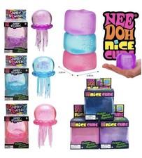 NeeDoh Nice Cube & Jelly Squish Squeezable Stress Reliever Sensory Toy 3+