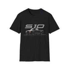 1992 Chevy S10 Truck Shirt – Retro Blacked-Out Mini Truck Vector Design