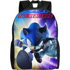 Sonic the Hedgehog 16" Large School Backpack Kids school bag cute cartoon bag
