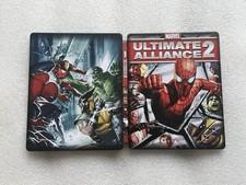 Ultimate Alliance 2 Custom Made Steelbook/Steelup Case PS3/Xbox (No Game) New
