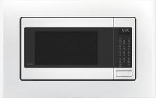 Café Optional 27" Built-In Trim Kit, Stainless Steel White Color