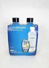 2-PACK Soda Stream Dishwasher Safe Carbonating Bottle 2x 1L NEW IN Box