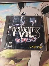 Resident Evil 3 Nemesis PC CDROM Disc 2000 Complete w Manual CAPCOM G2U