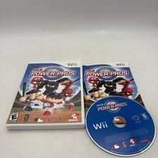 MLB Power Pros Baseball Nintendo Wii Complete w/ Manual CIB Tested