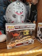 Funko POP! Movies Freddy Krueger & Jason Voorhees Vinyl Figure 2-Pack w/ protect