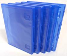 5 x NEW GENUINE Sony Playstation 4 PS4 Replacement Game Cases BLUE OEM blu-ray