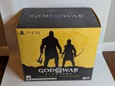God of War Ragnarok Jotnar Edition PS5 PlayStation 5 Mjolnir Hammer + Steelbook