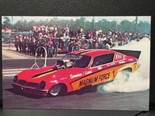 VRHTF NHRA VINTAGE COOL "SWENSON & LANI MAGNUM FORCE FC" 4" X 6" PHOTO CARD