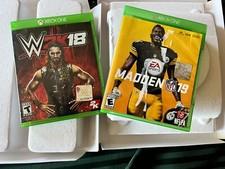 xbox one game bundle W2k18 & Madden 19
