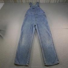 Vintage Unionbay Bib Overalls Womens Large Blue Denim 90s Wide Leg Carpenter