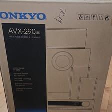 Onkyo AVX-290(B) 5.1 Channel Black Home Theater Receiver, Speakers, Subwoofer