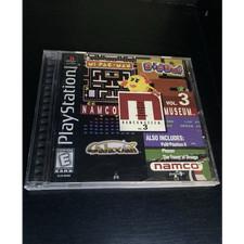 Namco Museum Vol. 3 Sony PlayStation 1 Arcade Multiplayer Manual NTSC
