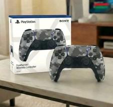 Sony PlayStation 5 DualSense Wireless Controller Gray Camouflage, Immersive Play