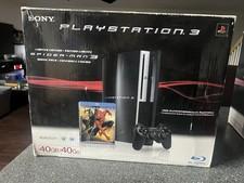 Empty Console Box for Sony Playstation 3 40GB  Spider-Man 3 Bundle