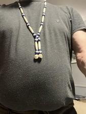 Collection of Vintage  North American Indian necklace art