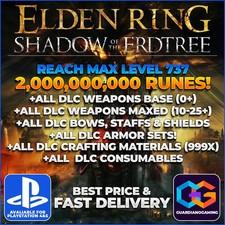 Elden Ring + Shadow of The Erdtree PS4/PS5 ALL Items Base Game + 2 BILLION Rune
