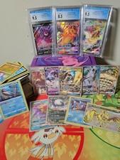 50 - 1,000 Pokemon TCG Official Card Bulk Lot Holo Ultra Rare V EX GX Guaranteed