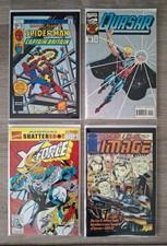 Marvel Comic Lot (4) Spider-Man Captain Britain Quasar X-Force Mixed Bundle