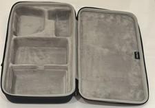 Hard Carrying Case Measures 15” X 9” X 2.5”