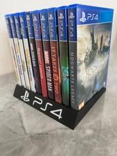 PS4 Game Case Holder Storage Rack Display Stand 10 Game Organizer Black
