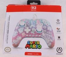 Nintendo Switch 2 PowerA Advantage Wired Controller Super Mario Mushroom Kingdom