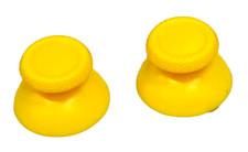 2 x Analog Thumbstick Caps PS5 PlayStation 5 Dual Sense Controller Joy Yellow