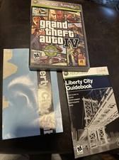 Grand Theft Auto 4 IV (Xbox 360 2008) Complete Map + Manual - Tested Free Ship