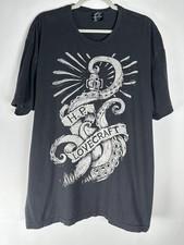 Miles To Go H. P. Lovecraft Cthulhu Graphic T-Shirt Literature Art Black XL