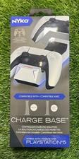 Nyko DualSense PS5 Controller Charge Base Dock (PlayStation 5, PS5, USB) Sealed