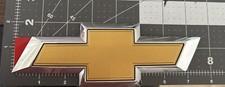 OEM Chevy Emblem Gold Silver Bowtie 2 Pack