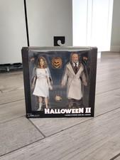 NECA Halloween II Laurie Strode and Dr. Loomis 2-Pack Action Figure Set New