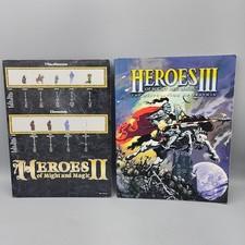 Heroes of Might & Magic III Manual & Heroes II of Might & Magic Card No Game