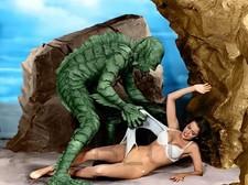 Creature from the Black Lagoon Attacks 14 x 11"  Photo Print