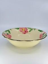 Franciscan Earthenware Desert Rose Vegetable Serving Dish USA TV STAMP 9"W