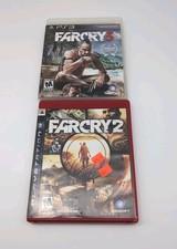 Far Cry 2 + Far Cry 3 PS3 Lot Sony PlayStation 3 Ubisoft Tested Cleaned