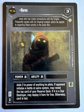 Decipher Star Wars CCG Tatooine Daroe DS Rare SWCCG FS Eligible Dollar Rare
