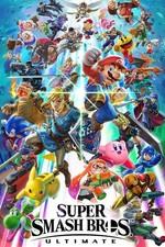 Super Smash Bros. Ultimate Poster – Video Game Art Print, Stylish Wall Decor