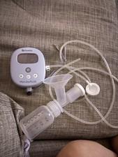 Ameda Mya Joy PLUS Double Electric Breast Pump Set with Bottles, Tubing, Shields