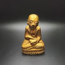 Antique Monk Wrap Wooden Golden Lacquered - Burma