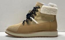 TOMS Women's Mesa Desert Tan Leather Textile Blend Boots Size 7