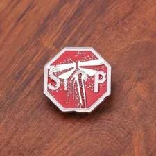 The Last Of Us Part II 2 Collector's Stop Sign Firefly Enamel Pin | TLOU 2 Pin