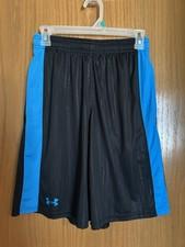 UNDER ARMOUR Black loose fit shorts RN96510 CA41095 Men's Size Sm EUC