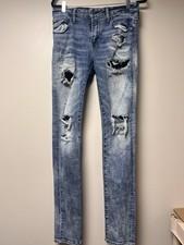 American Eagle Stacked Skinny Men’s Distressed Jeans Size 32x32