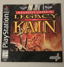 Blood Omen Legacy of Kain PS1 PlayStation 1 Manual Only Great Condition